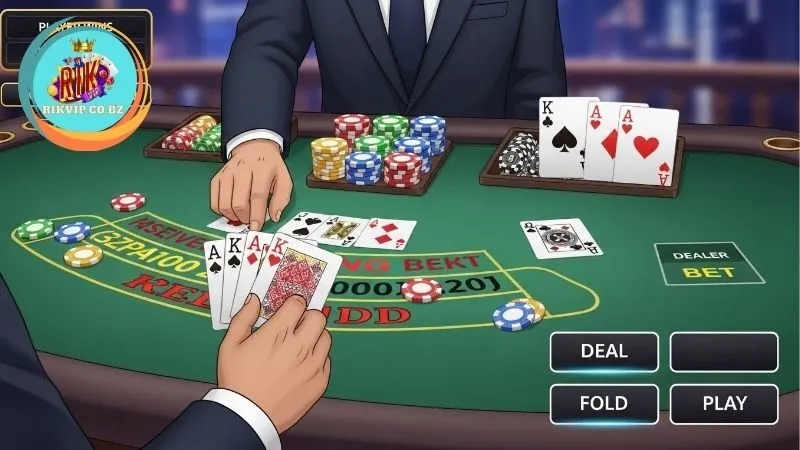 Cách chơi Bài Ba Cây Rikvip hiệu quả